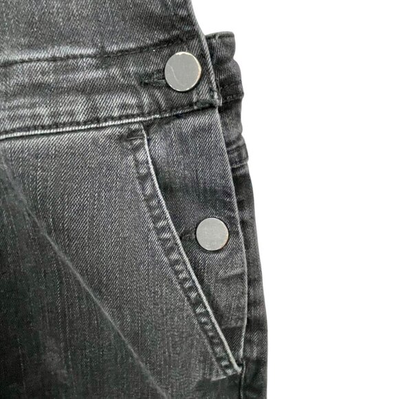 BDG Urban Outfitters Denim Overalls Faded Black Wash Adjustable Straps Women’s S - Picture 11 of 16